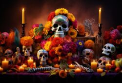 altar de muertos dia de muertos significado escalones niveles