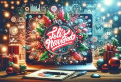 FRASES FELIZ NAVIDAD MARKETING DIGITAL 2024 AÑO NUEVO